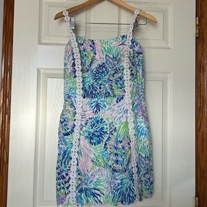 Lilly Pulitzer Mini Dress with Skorts underneath Sz 6